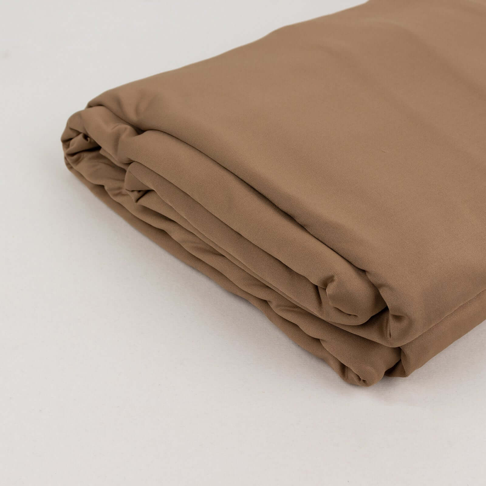 Taupe Spandex 4-Way Stretch Fabric Roll, DIY Craft Fabric Bolt- 60x10 Yards