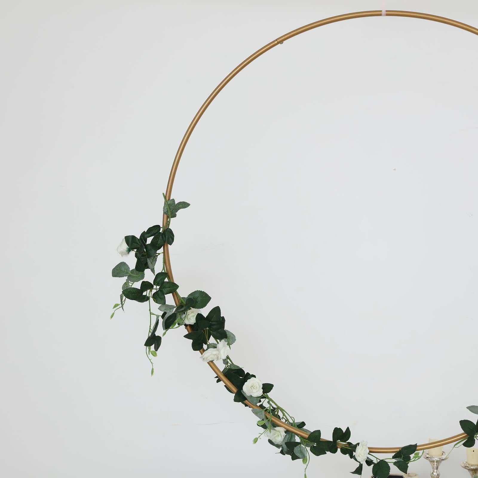 40 Gold Heavy Duty Metal Hoop Wreath, Floral Hoop