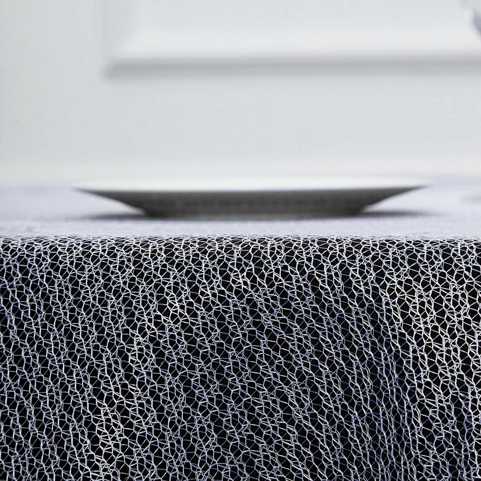 Lace 90 Round Tablecloth White - Premium Design for Versatile Table Decor