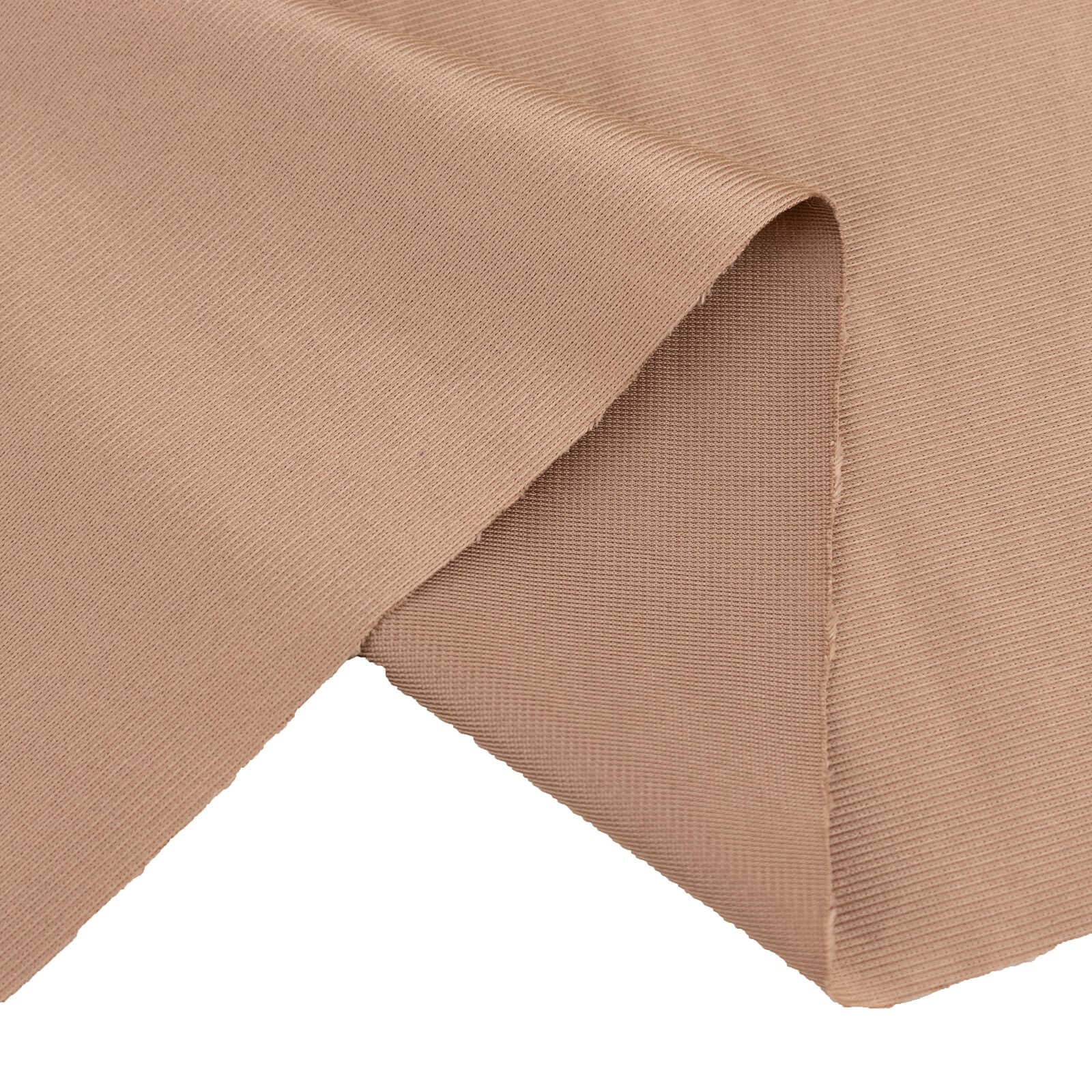 Premium Nude Scuba Polyester Fabric Roll, Wrinkle Free DIY Craft Fabric Bolt- 60x10 Yards