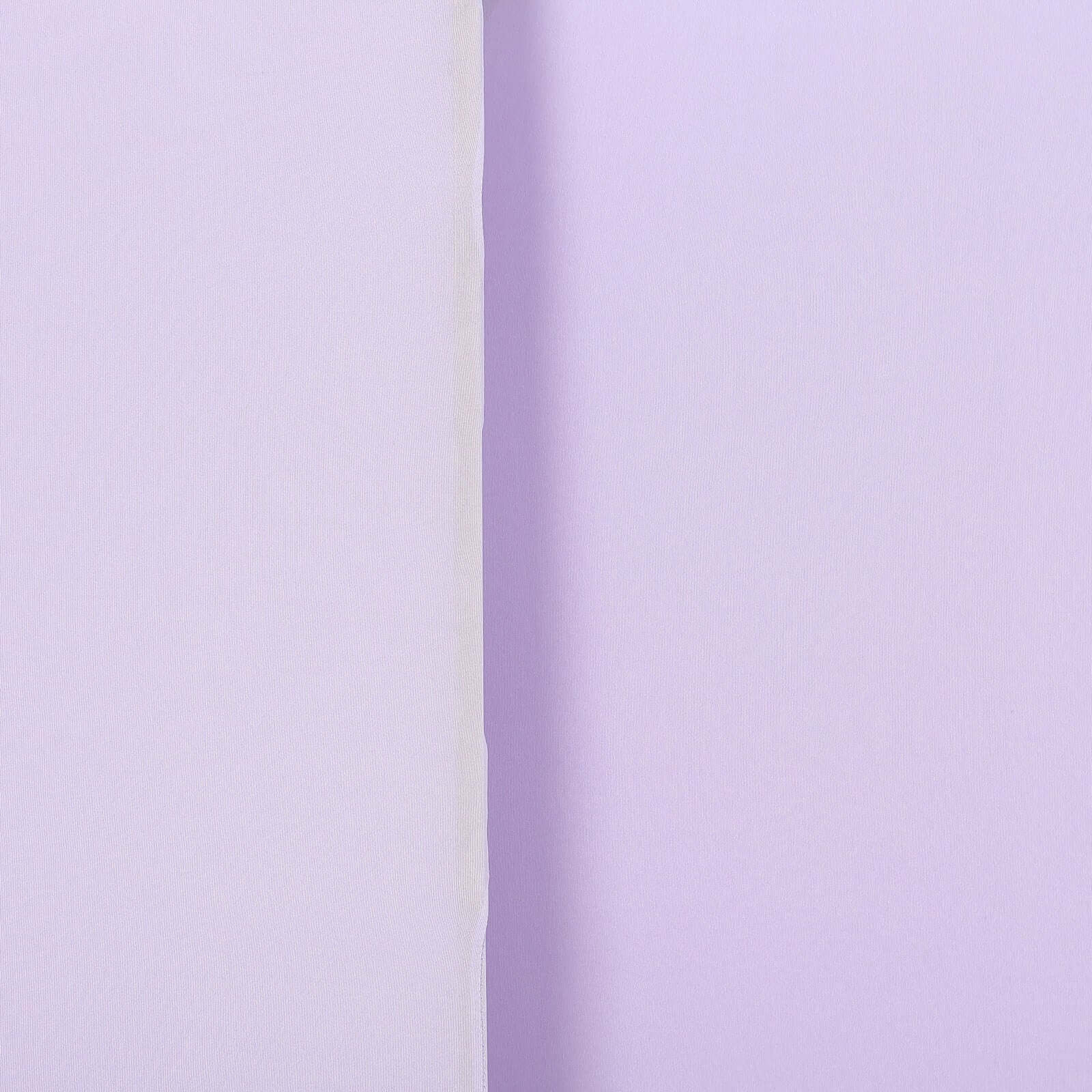 Set of 3 Matte Lavender Lilac Spandex Fitted Chiara Backdrop Stand Covers For Round Top Wedding Arch - 5ft, 6ft, 7ft