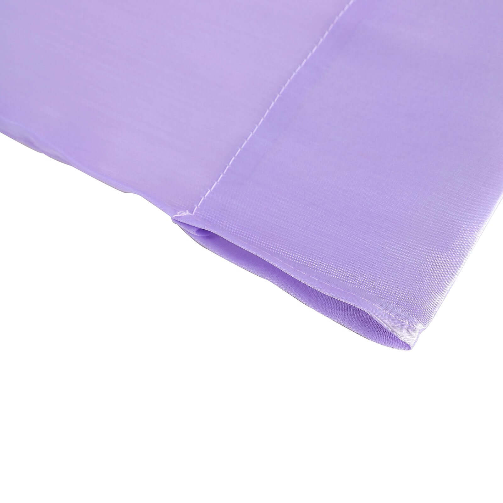 8ftx10ft Lavender Lilac Satin Event Curtain Drapes, Backdrop Event Panel