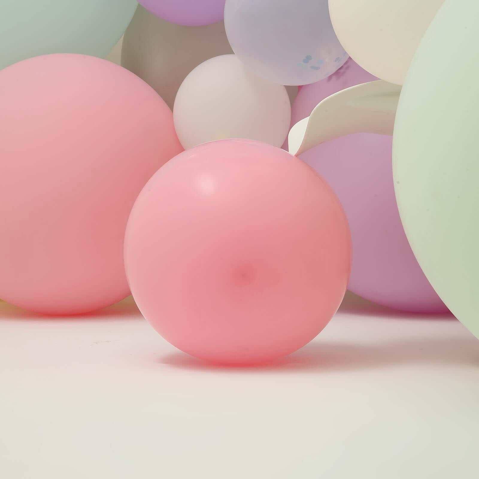 10 Pack 18 Matte Pastel Blush Helium or Air Latex Party Balloons