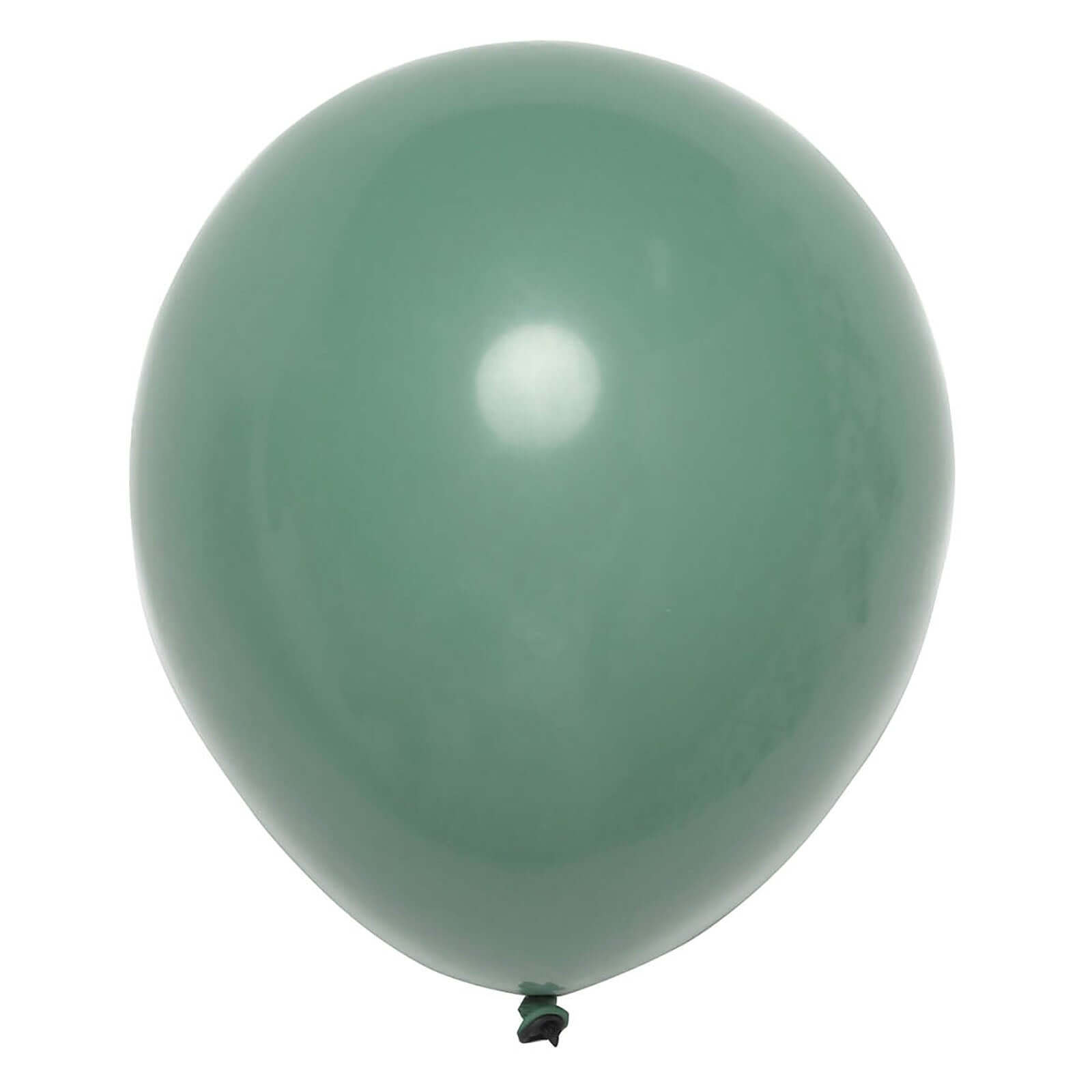 25 Pack 12 Olive Green Double Stuffed Prepacked Latex Balloons