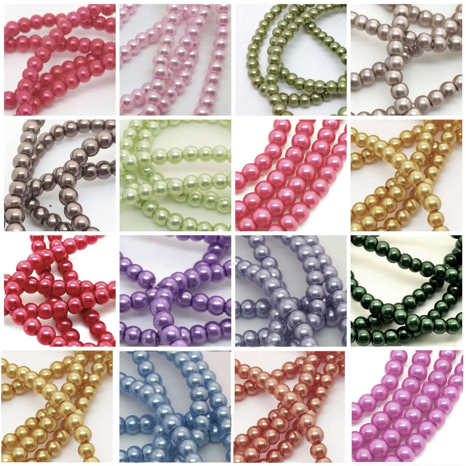 1000-Pack Faux Craft Pearl Beads Taupe - Smooth Beads with Holes for Vase Filler Jewelry Making Bridal Accessories & Event Decor 10mm