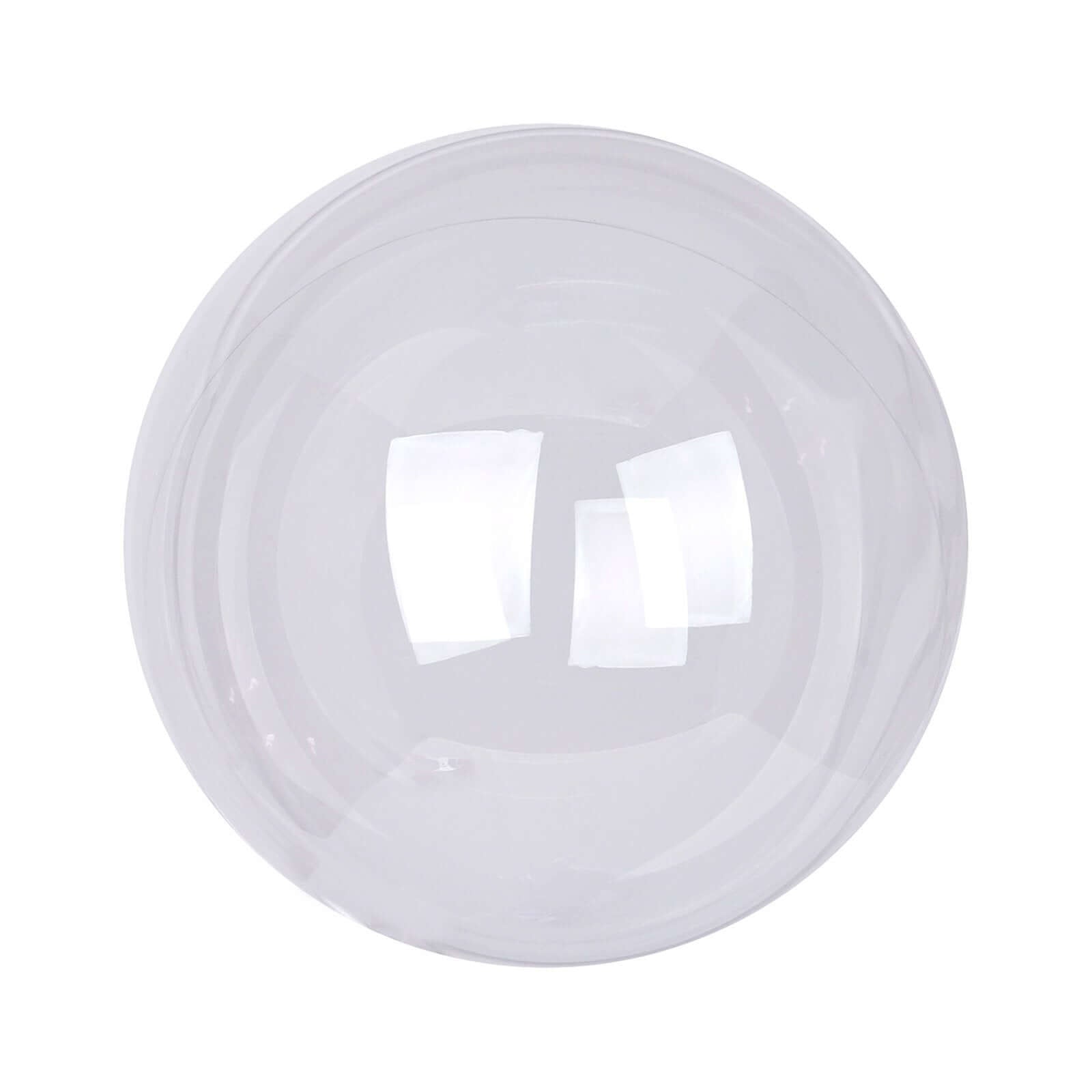 24 Clear Fully Transparent Durable PVC Helium or Air Bubble Balloon