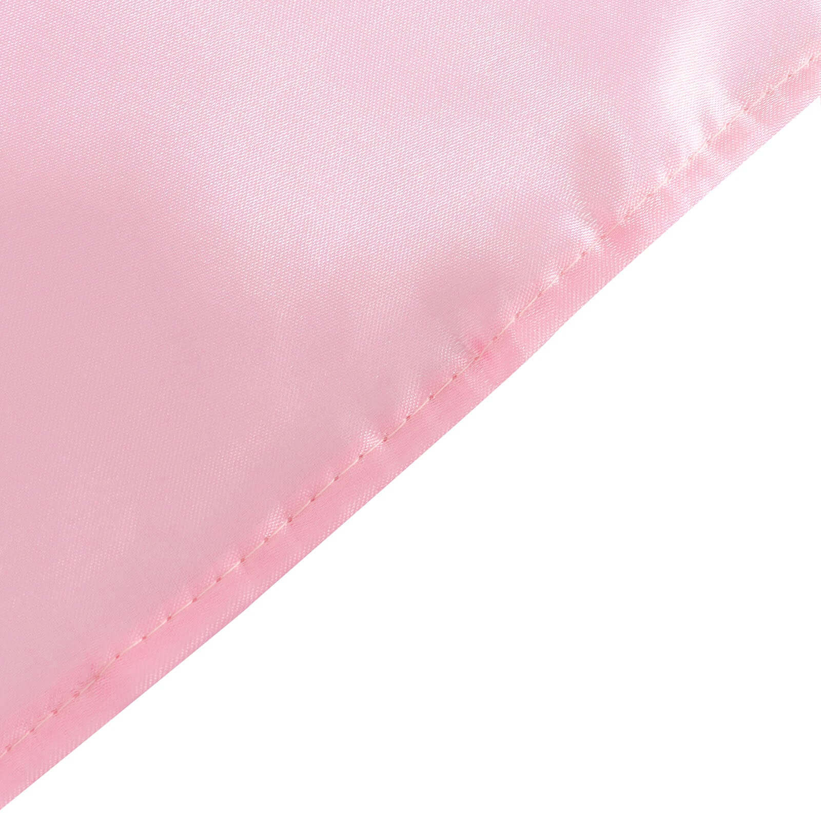 Satin Rectangular 60x102 Tablecloth Pink - Smooth and Lustrous Table Cover