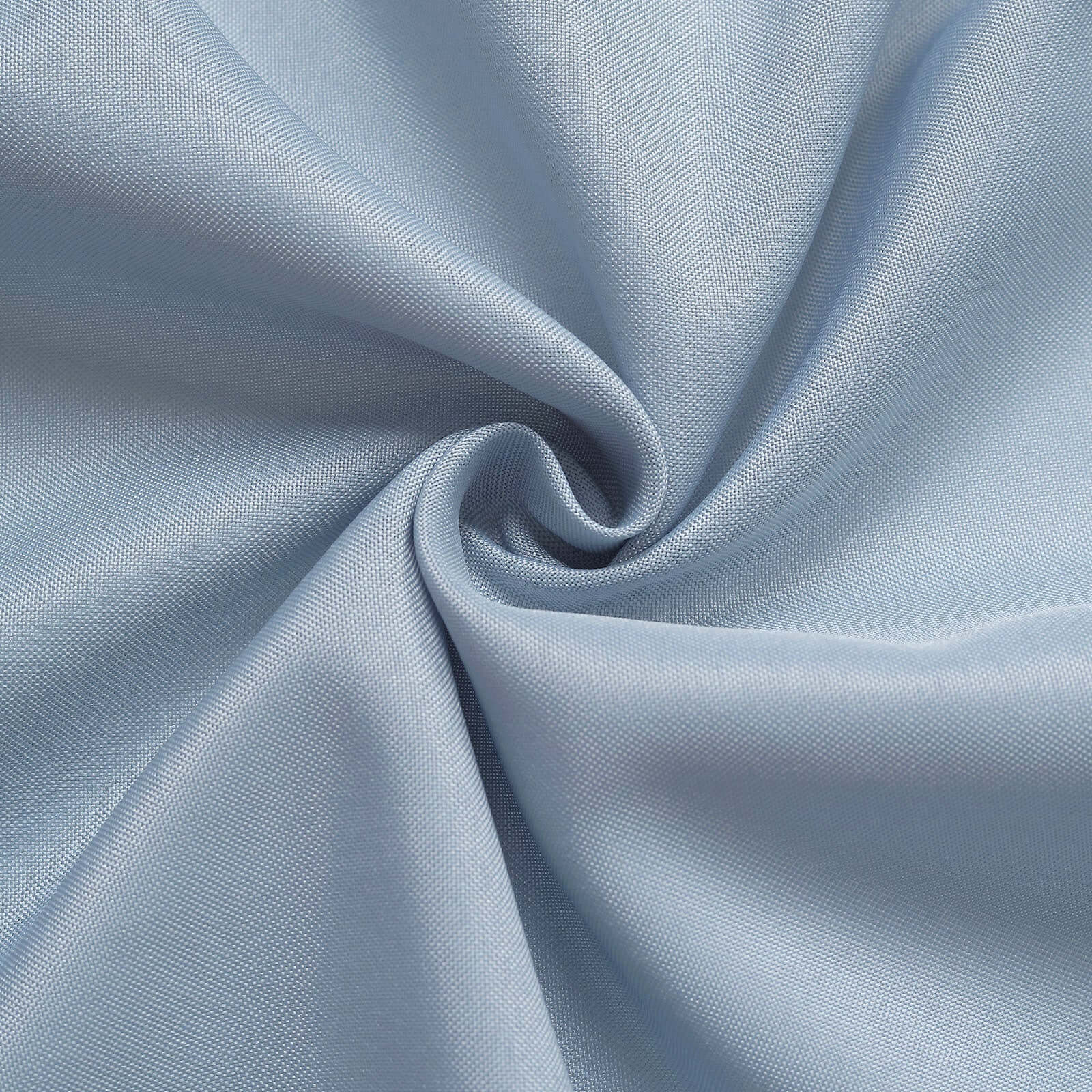 2 Pack Dusty Blue Polyester Event Curtain Drapes, 10ftx8ft Backdrop Event Panels With Rod Pockets 130 GSM