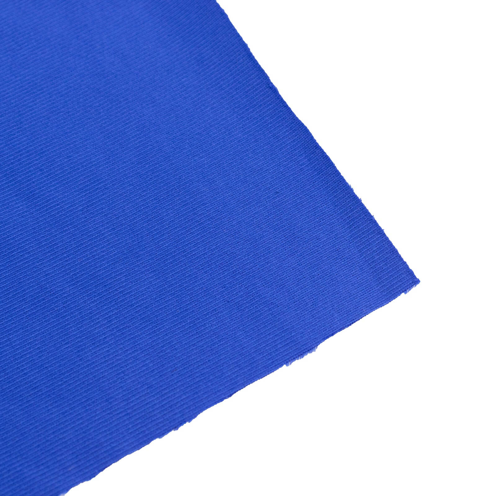 Premium Royal Blue Scuba Polyester Fabric Roll, Wrinkle Free DIY Craft Fabric Bolt- 60x10 Yards