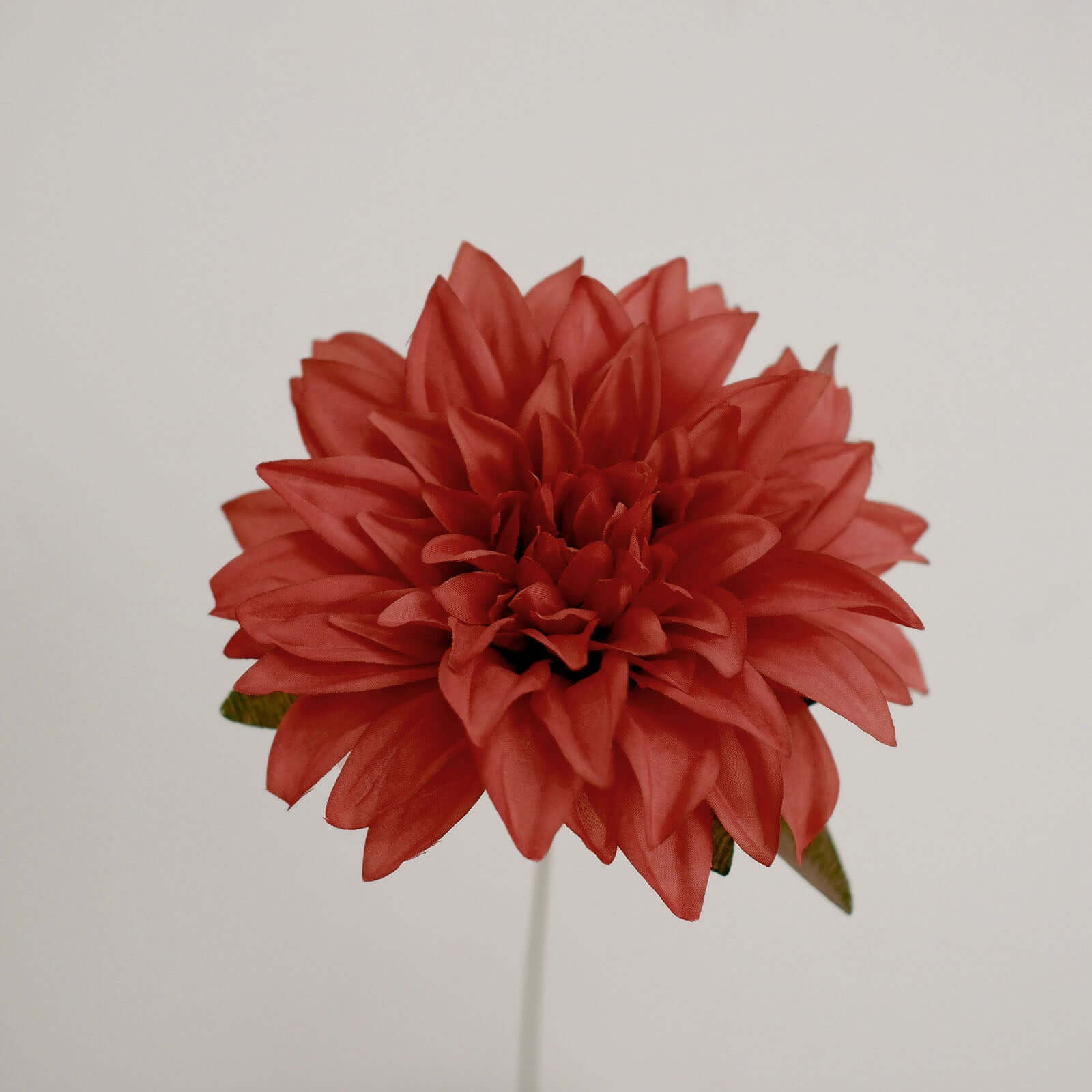 2 Bouquets 20 Terracotta Artificial Silk Dahlia Flower Spray Bushes