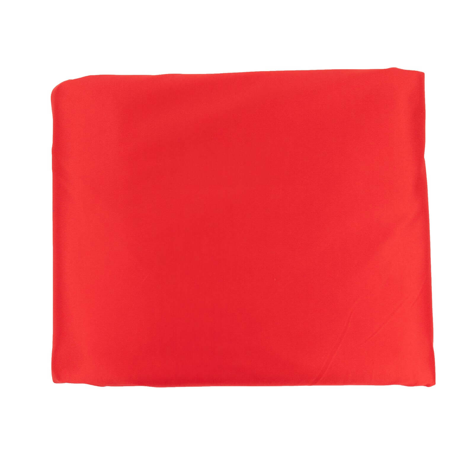 Premium Red Scuba Polyester Fabric Roll, Wrinkle Free DIY Craft Fabric Bolt- 60x10 Yards
