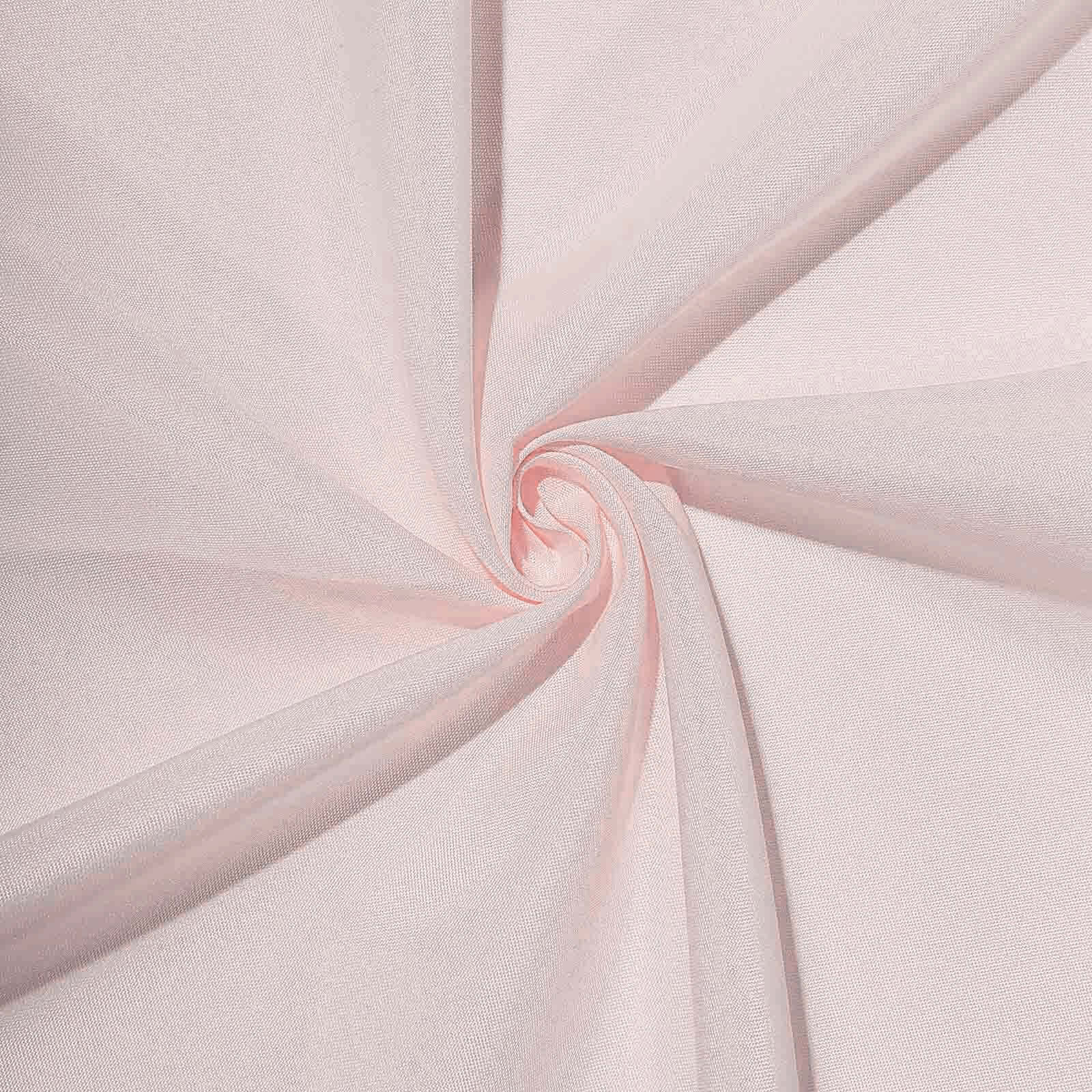 Polyester 70x70 Table Overlay Square Tablecloth Blush - Wrinkle-Resistant & Durable Table Cover