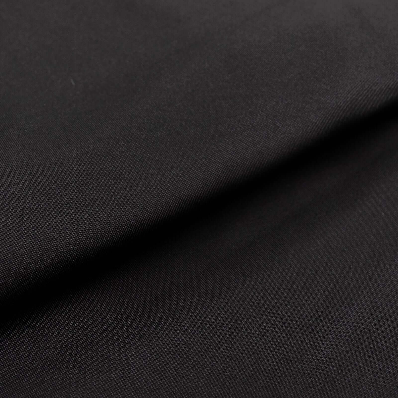 Black Spandex 4-Way Stretch Fabric Roll, DIY Craft Fabric Bolt- 60x10 Yards