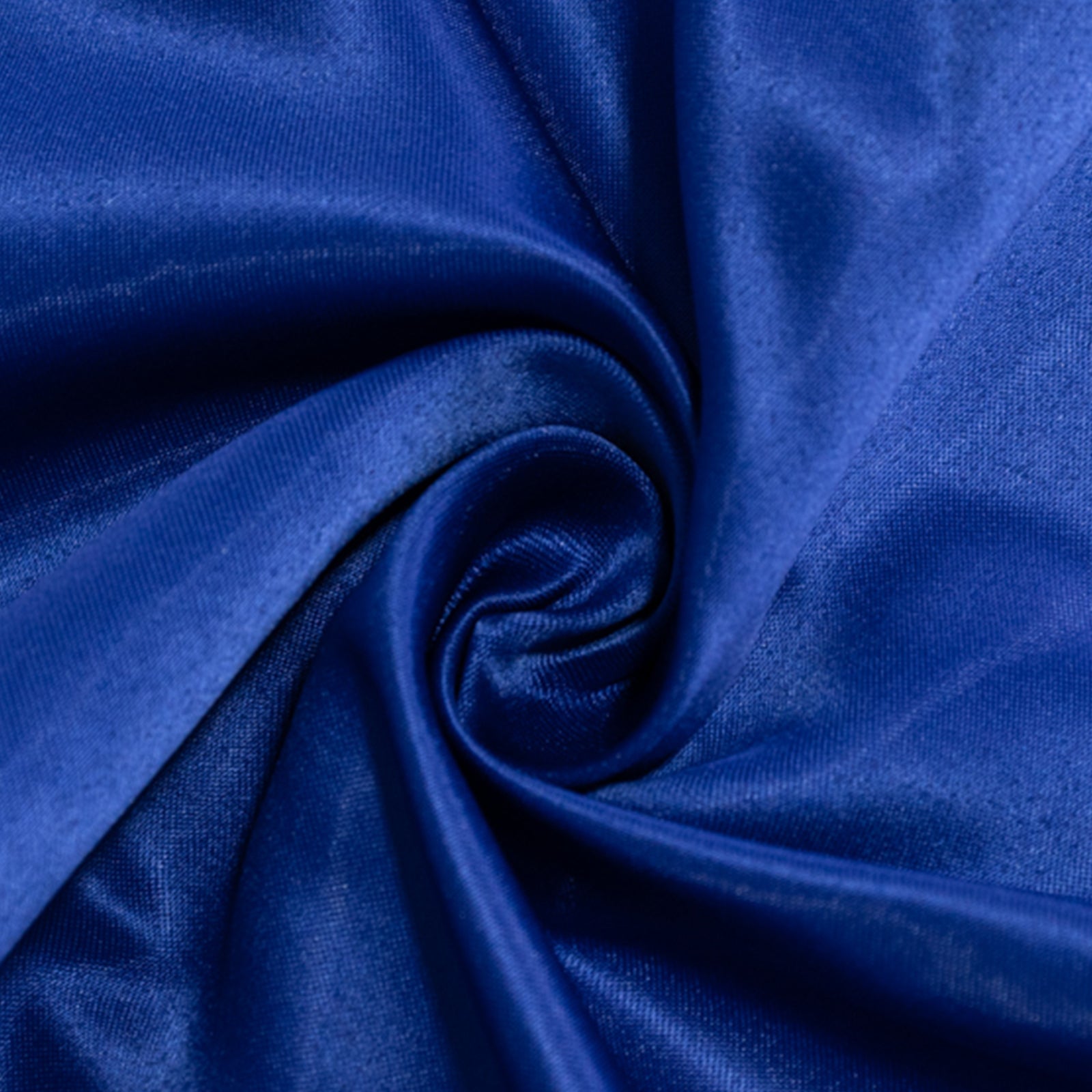 Lamour Satin 54x54 Table Overlay Square Tablecloth Royal Blue - Durable & Silk-Like Table Cover