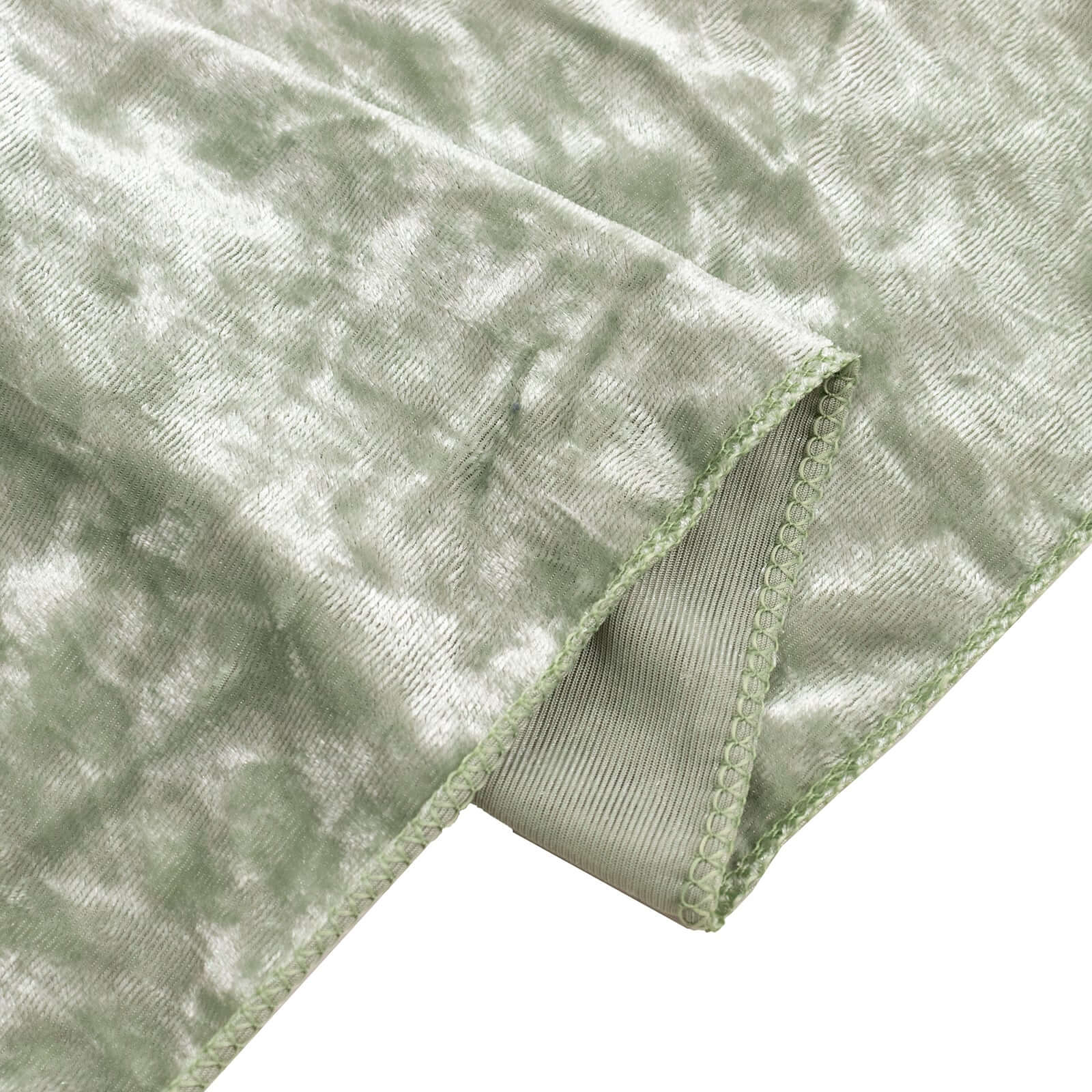 5ftx12ft Sage Green Premium Smooth Velvet Event Curtain Drapes, Privacy Backdrop Event Panel with Rod Pocket