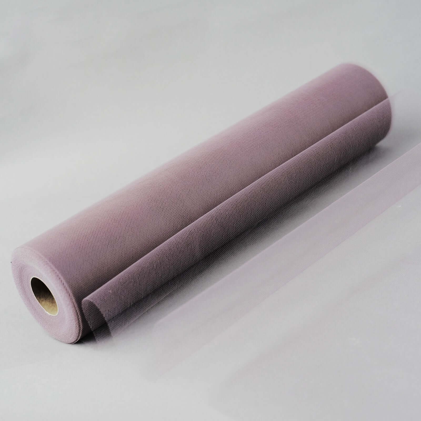 18x100 Yards Violet Amethyst Tulle Fabric Bolt, Sheer Fabric Spool Roll For Crafts