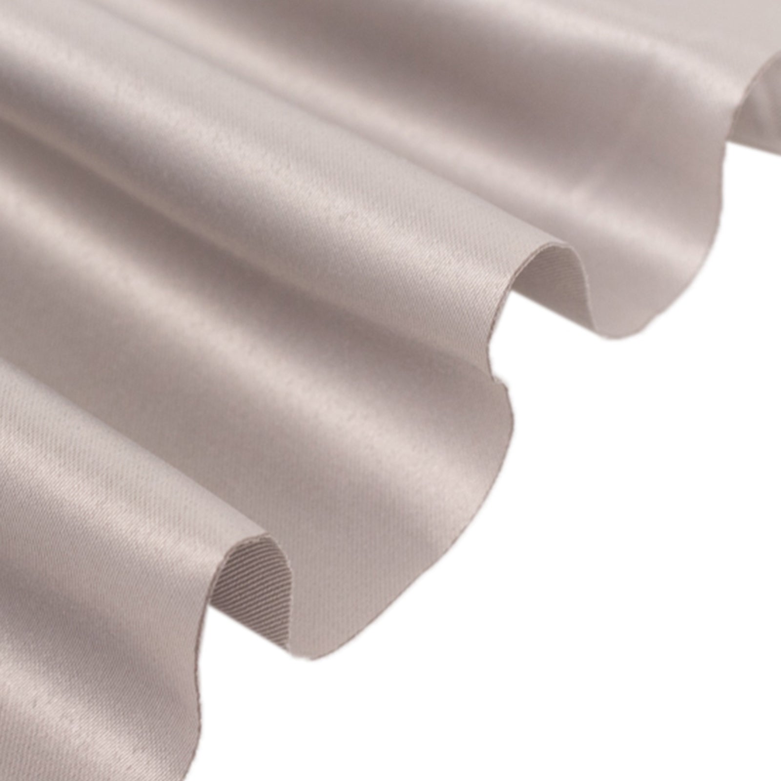 54x10 Yards Silver Lamour Satin Fabric Bolt, Heavy Matte Satin Fabric By The Yard