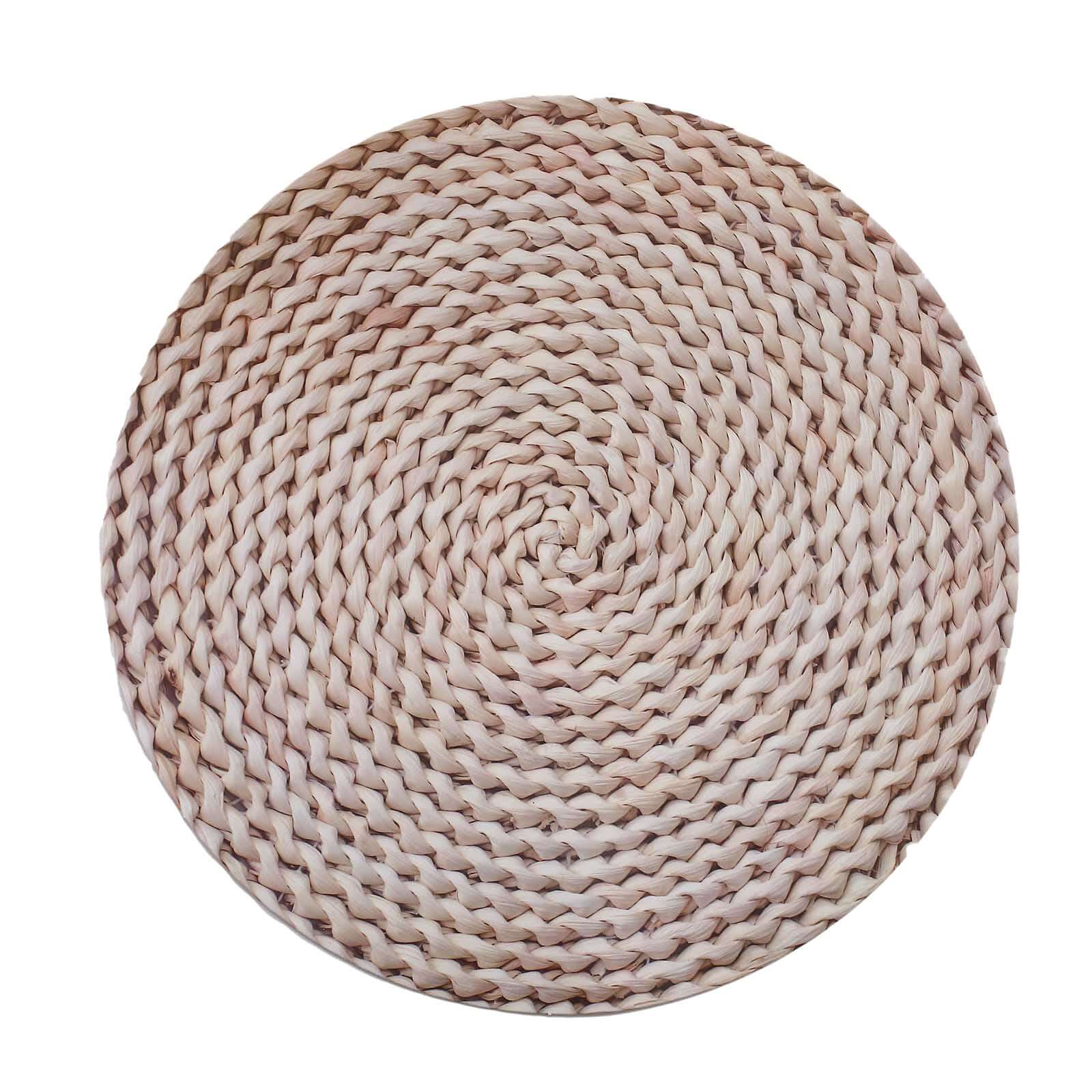 6-Pack Disposable Table Placemats in Wheat with Woven Rattan Print - 700GSM Cardboard Placemats for Rustic Themes & Outdoor Events 13