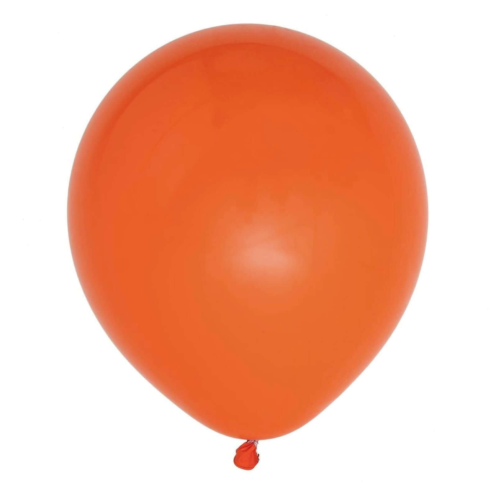 10 Pack 18 Matte Pastel Orange Helium or Air Latex Party Balloons