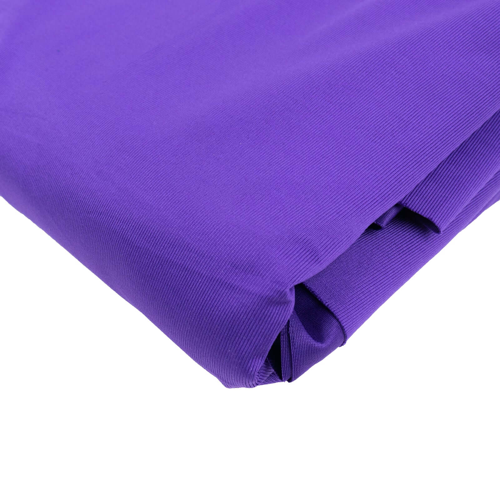 Premium Purple Scuba Polyester Fabric Roll, Wrinkle Free DIY Craft Fabric Bolt- 60x10 Yards