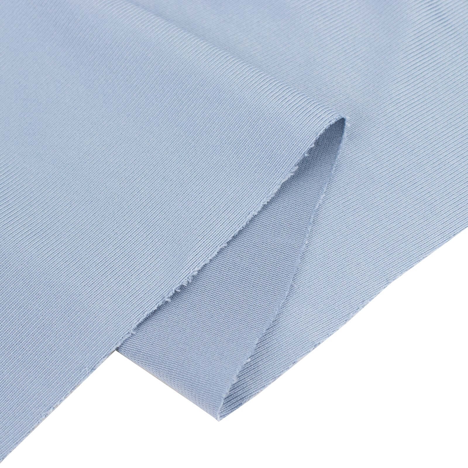 Premium Dusty Blue Scuba Polyester Fabric Roll, Wrinkle Free DIY Craft Fabric Bolt- 60x10 Yards