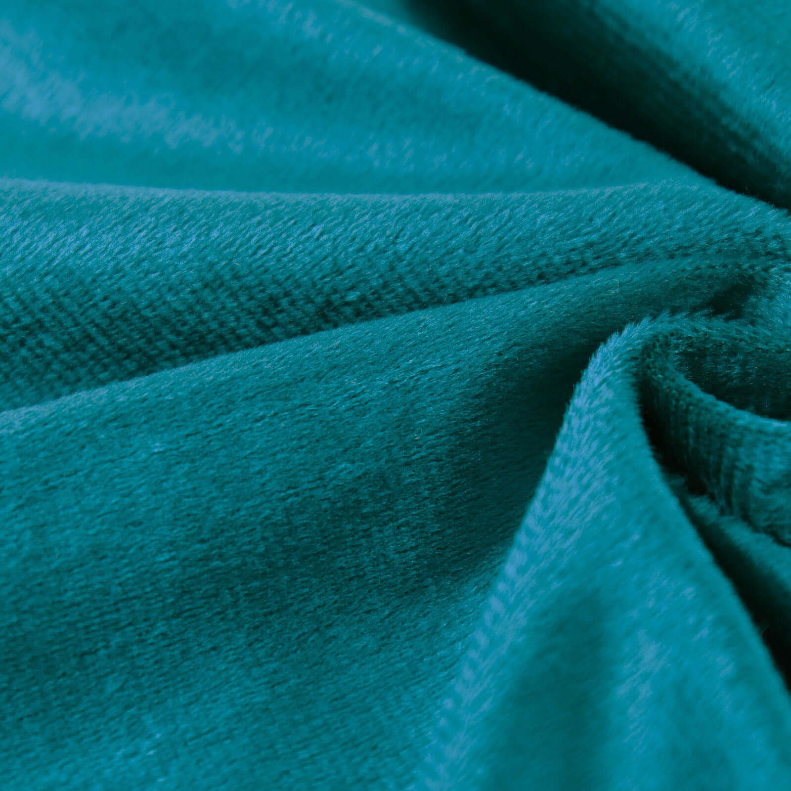 Premium Velvet 90x132 Rectangle Tablecloth Peacock Teal - Reusable Soft & Seamless Table Cover