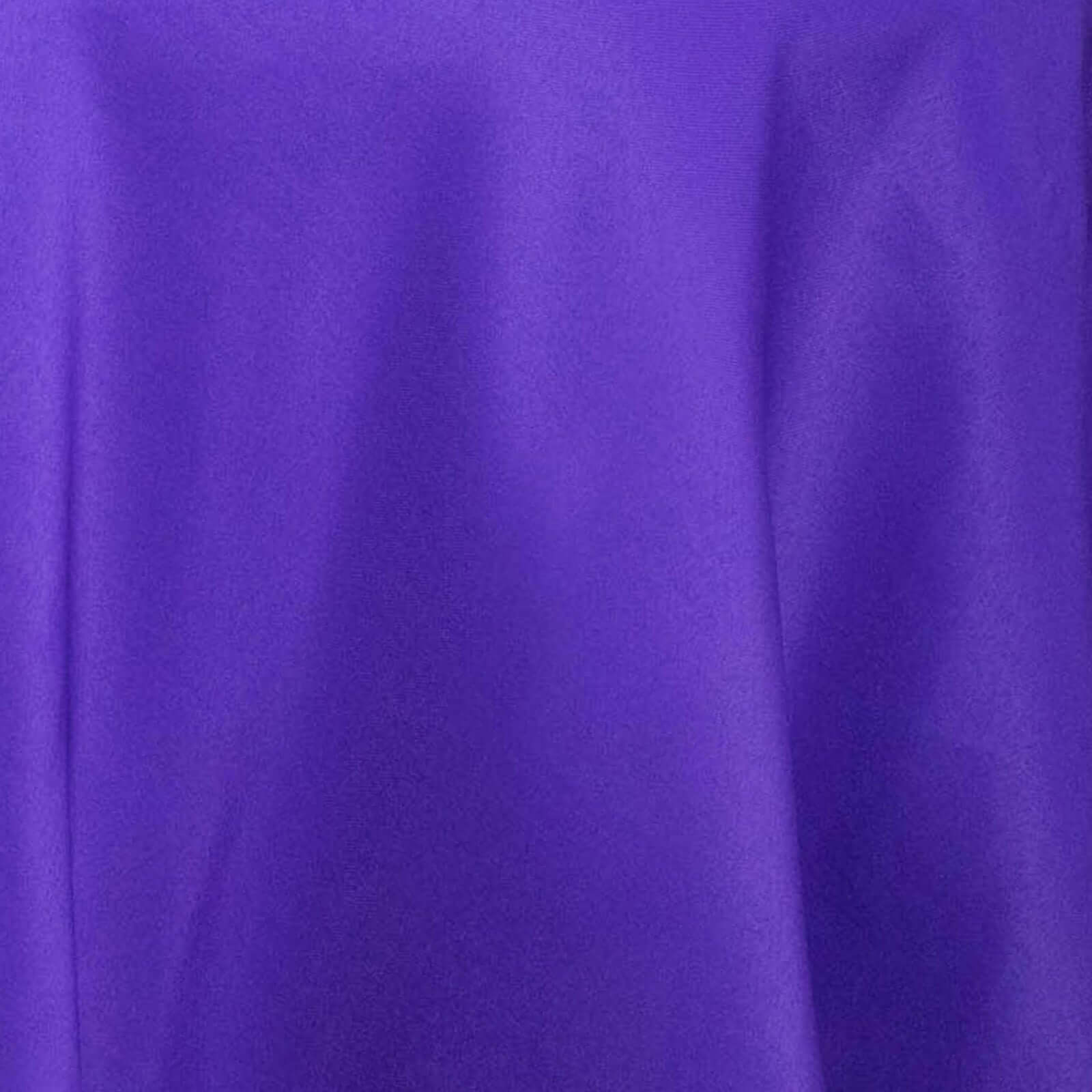 Premium Polyester 90x132 Rectangle Tablecloth Purple - Seamless 220GSM Stain-Resistant Table Cover