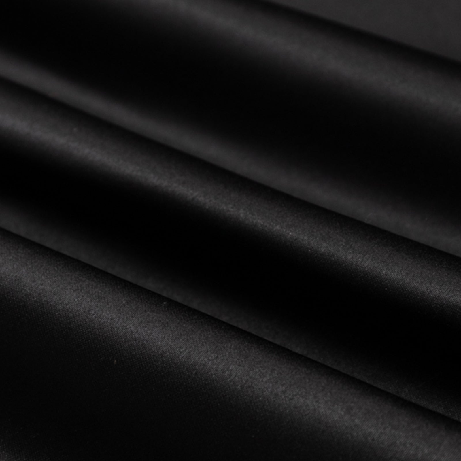 54x10 Yards Black Lamour Satin Fabric Bolt, Heavy Matte Satin Fabric By The Yard