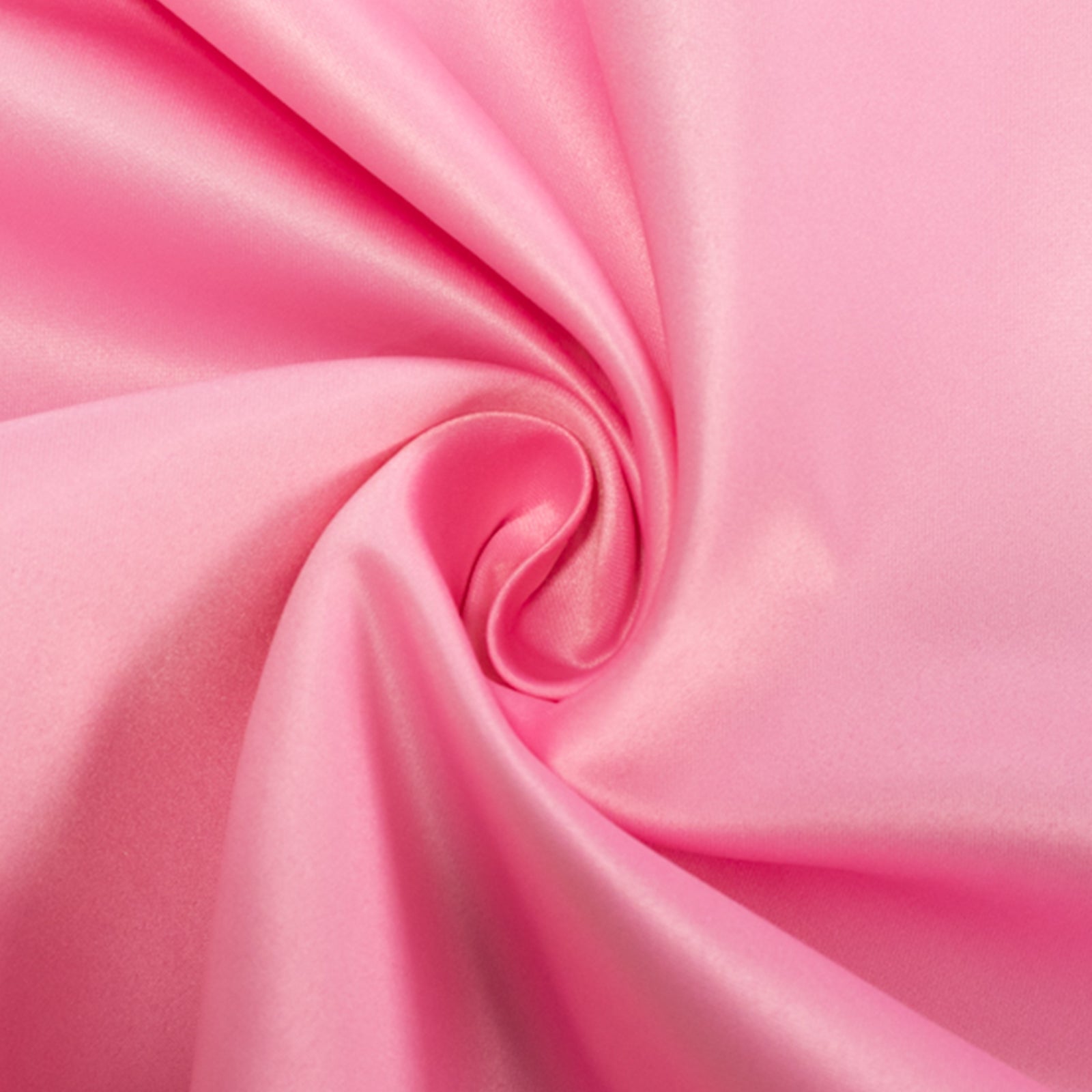 Lamour Satin 60x102 Rectangle Tablecloth Pink - Durable & Silky Soft Feel Table Cover