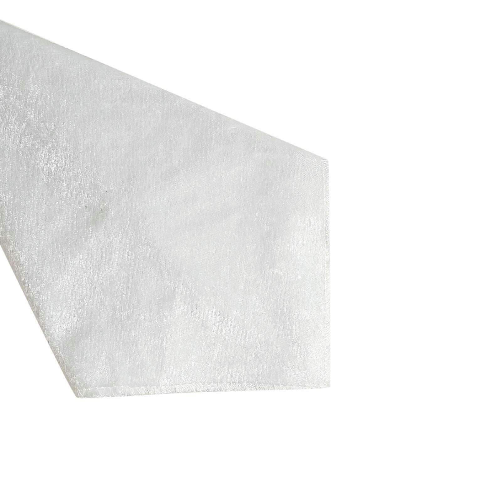 5 Pack Premium Velvet 20x20 Napkins White - Soft Sheen Finish Cloth Napkins