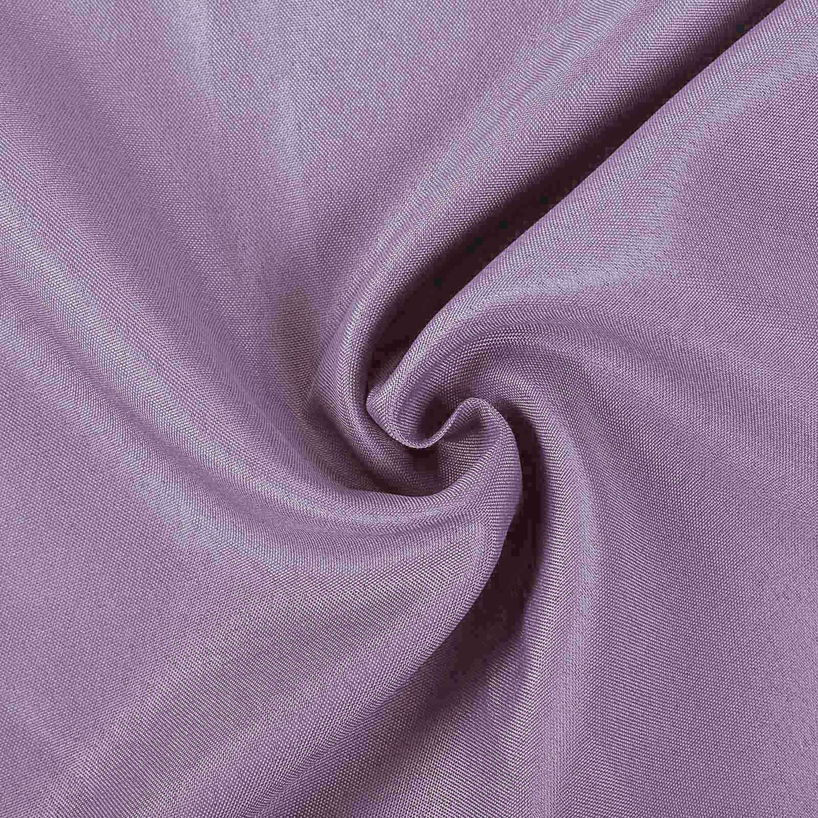 Polyester 70x70 Table Overlay Square Tablecloth Violet Amethyst - Wrinkle-Resistant & Durable Table Cover