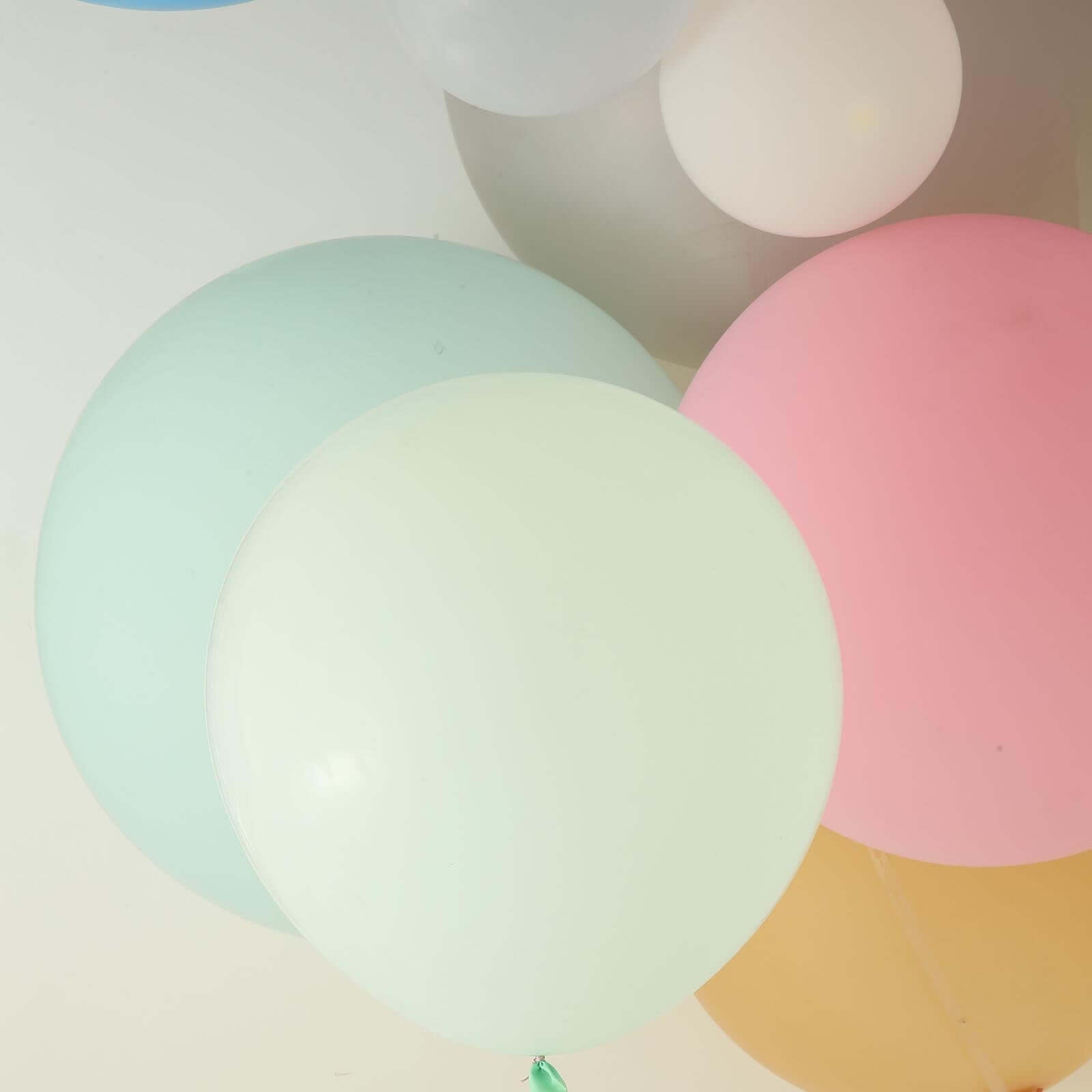 10 Pack 18 Matte Pastel Seafoam Helium or Air Latex Party Balloons