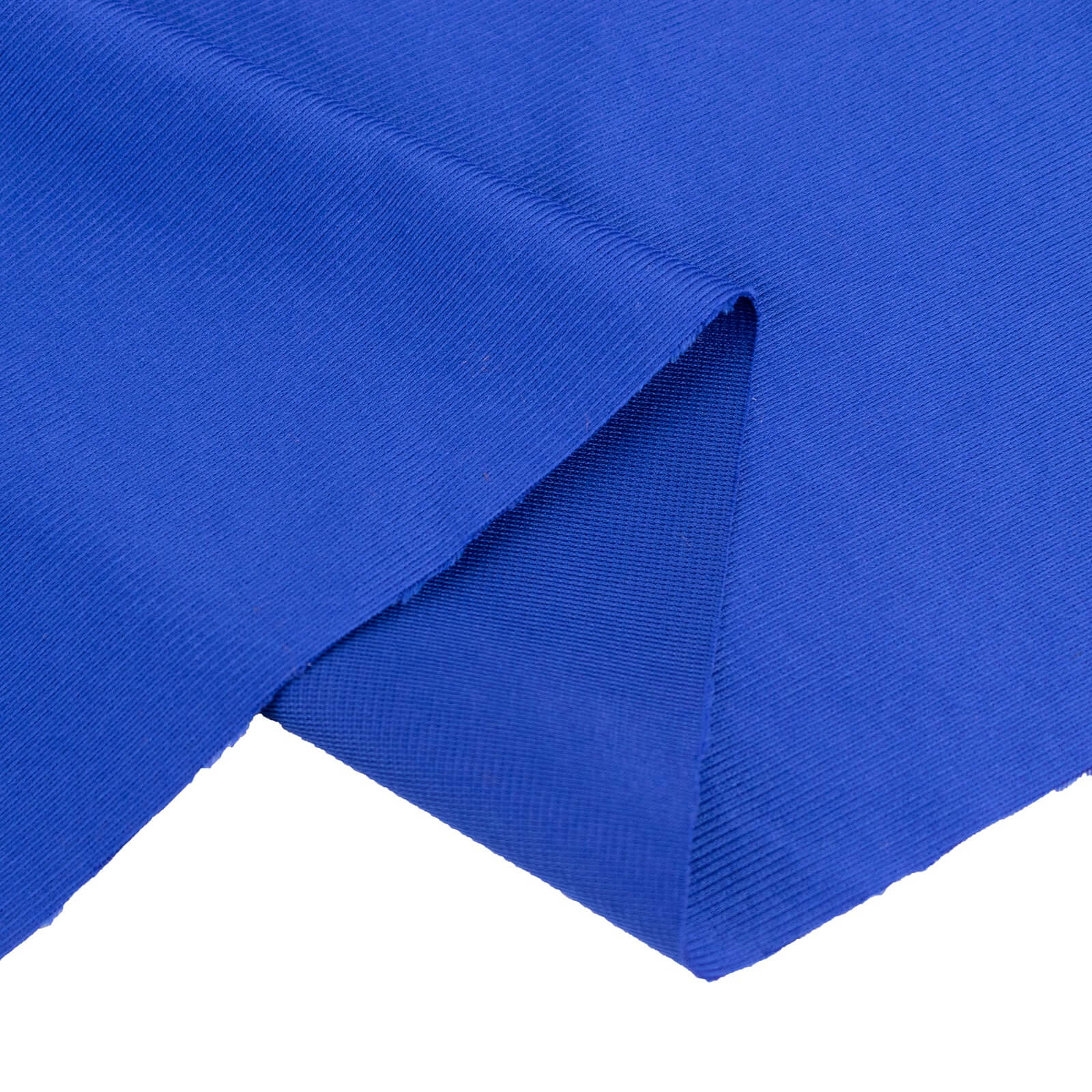 Premium Royal Blue Scuba Polyester Fabric Roll, Wrinkle Free DIY Craft Fabric Bolt- 60x10 Yards