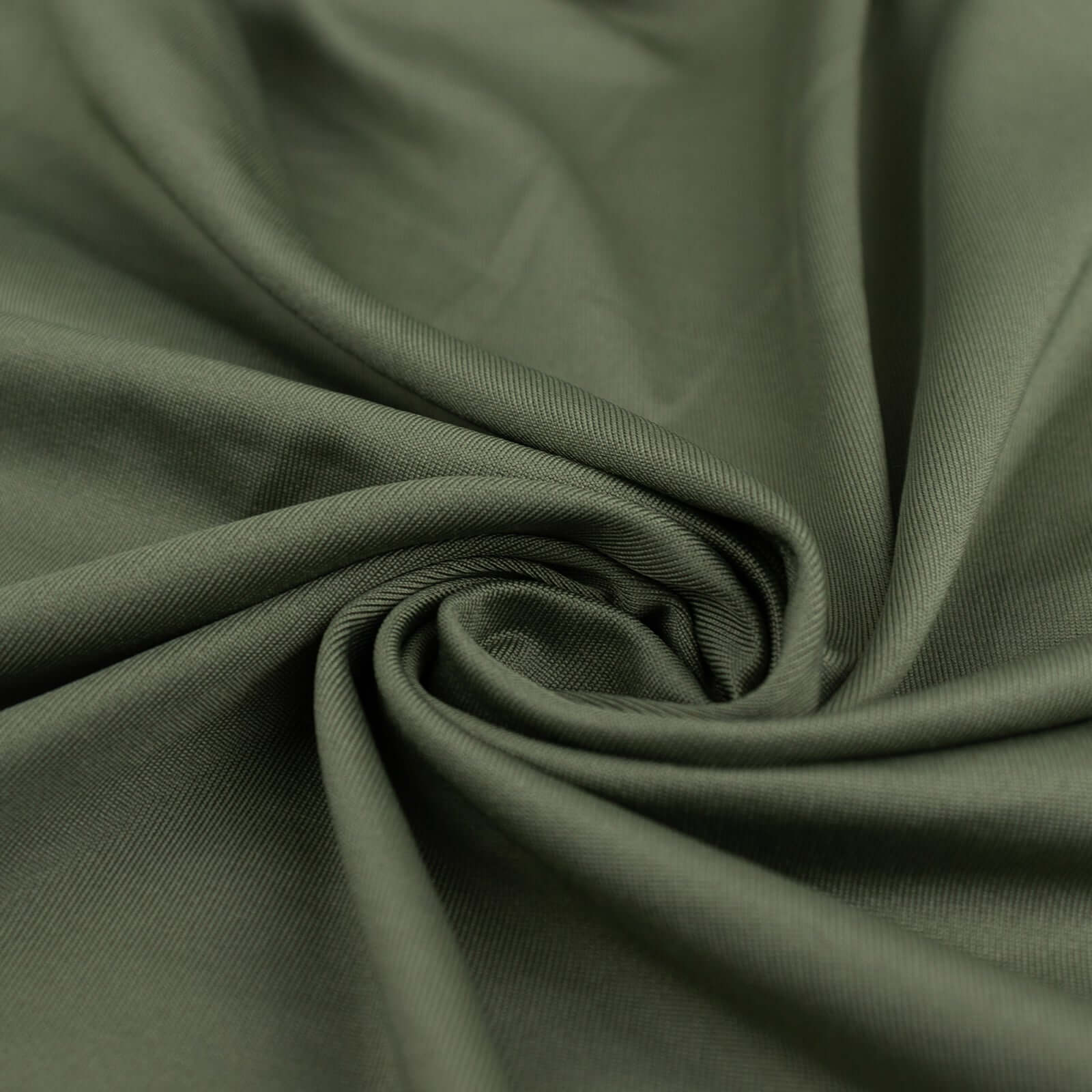 Dusty Sage Green Spandex 4-Way Stretch Fabric Roll, DIY Craft Fabric Bolt- 60x10 Yards