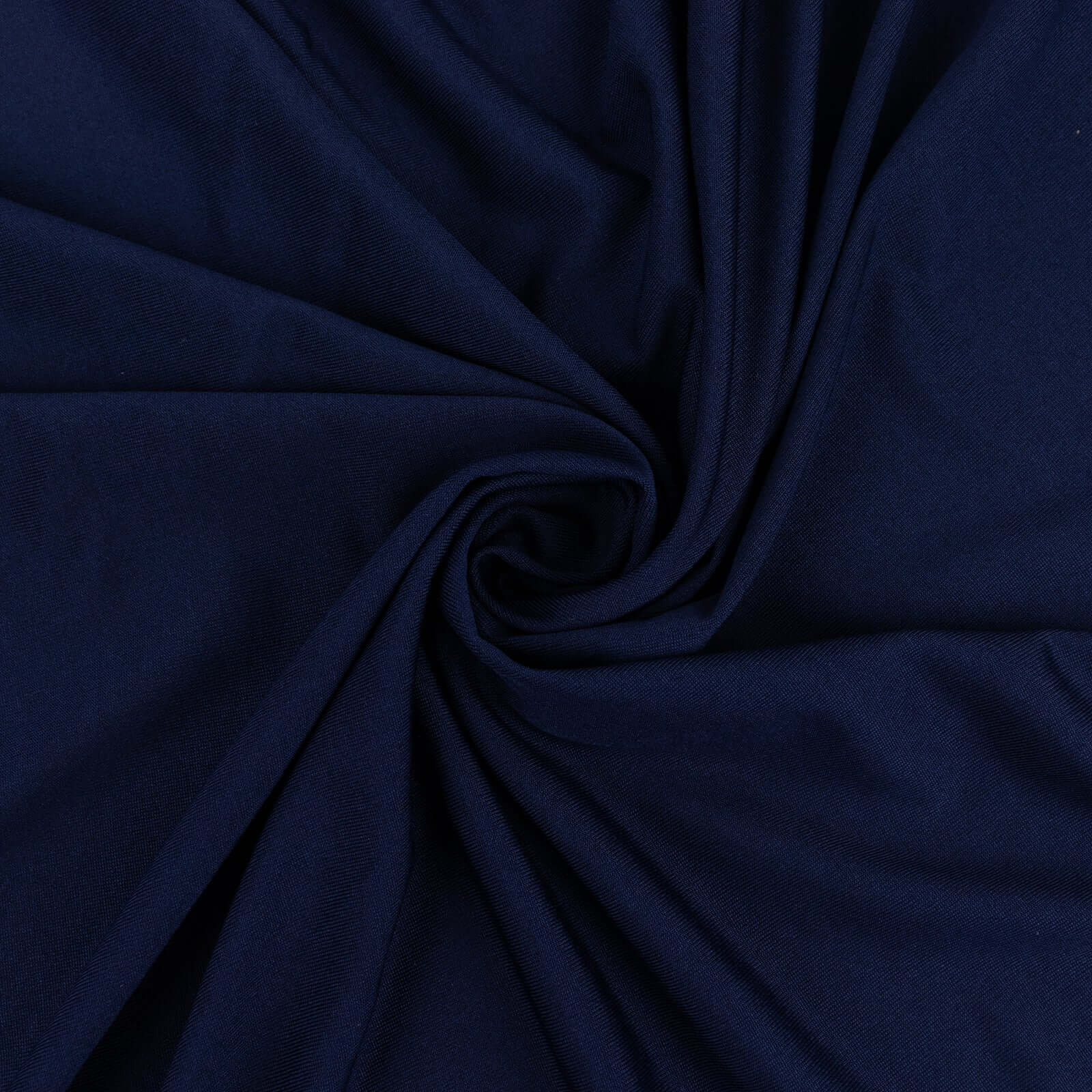 Navy Blue Spandex 4-Way Stretch Fabric Roll, DIY Craft Fabric Bolt- 60x10 Yards