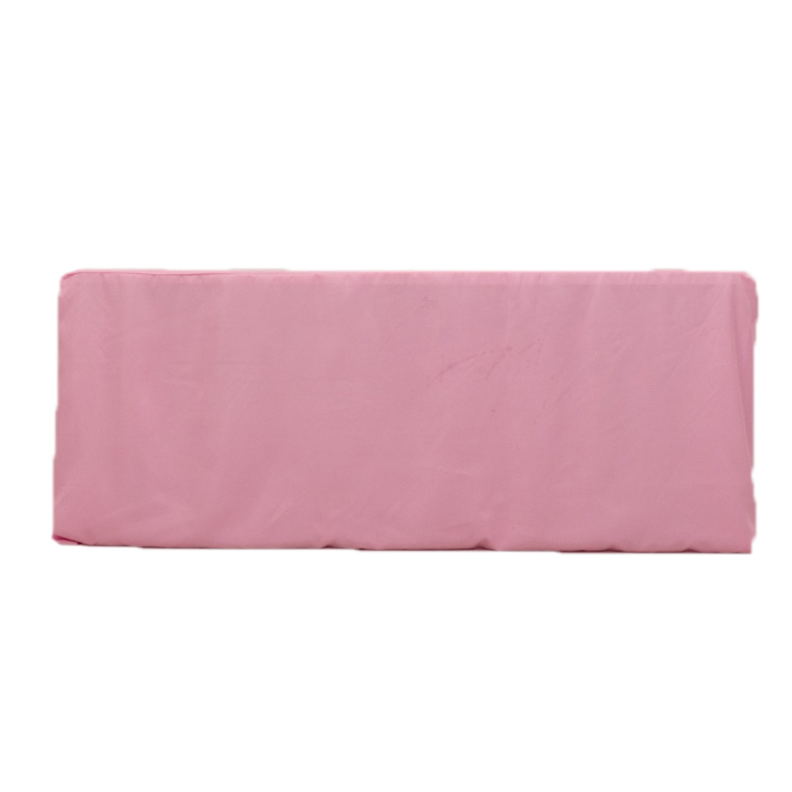 Fitted Polyester 72x30 Rectangle Tablecloth Pink - Durable and Easy to Maintain Table Cover