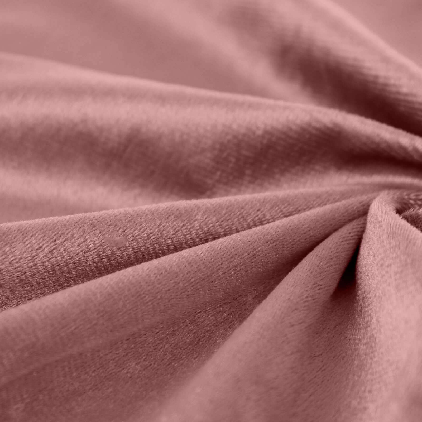 Premium Velvet 90x156 Rectangle Tablecloth Dusty Rose - Reusable Soft & Seamless Table Cover