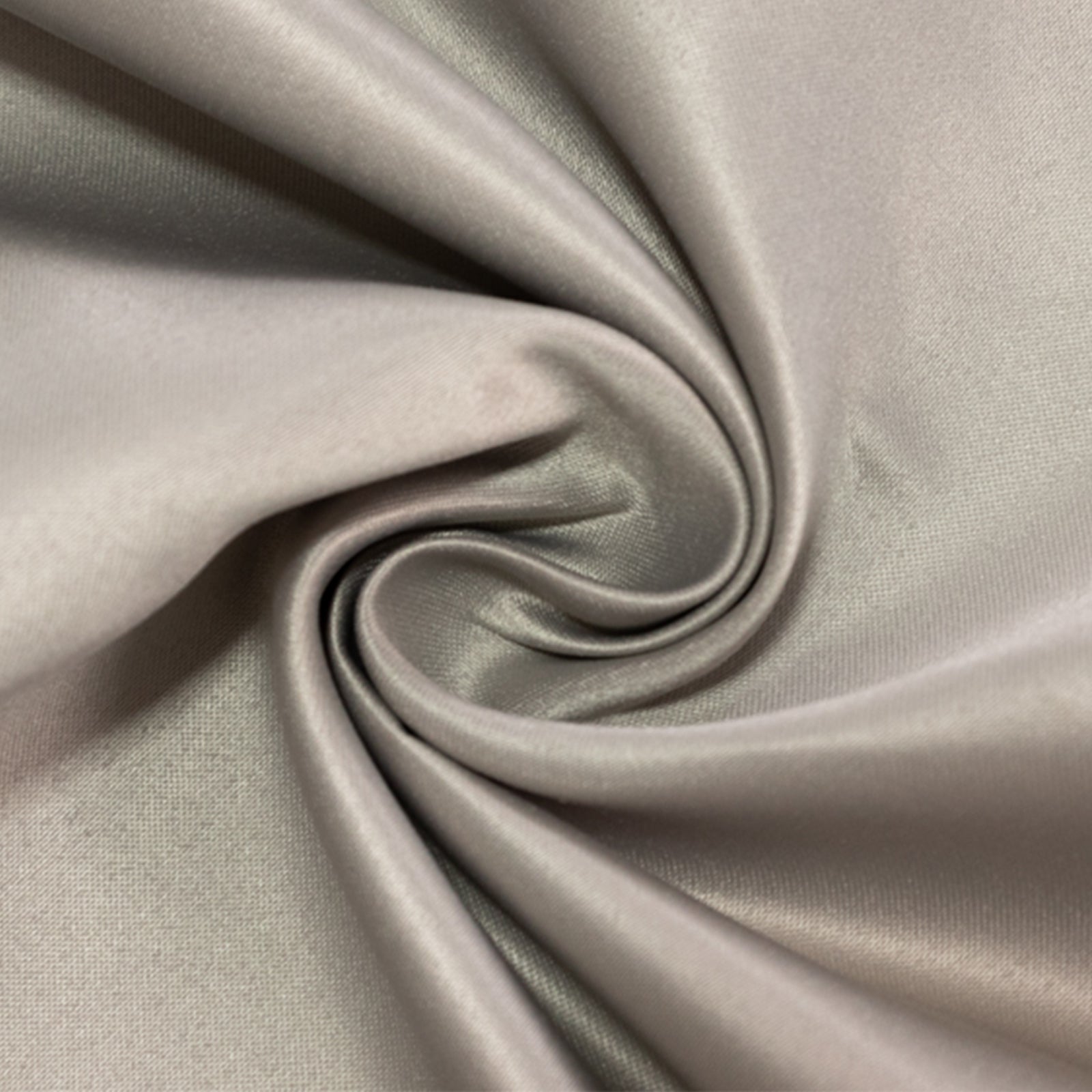 Lamour Satin 60x126 Rectangle Tablecloth Silver - Soft & Silk-Like Table Cover