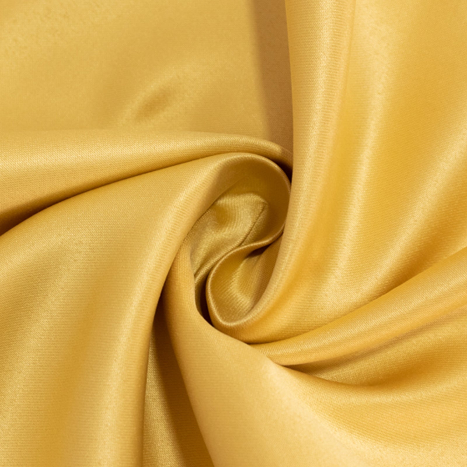 Lamour Satin 54x54 Table Overlay Square Tablecloth Champagne - Durable & Silk-Like Table Cover