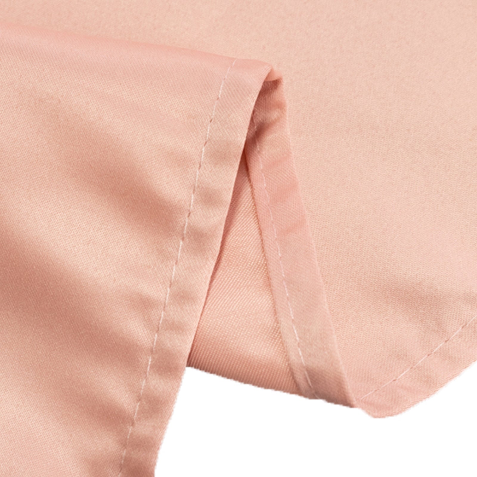 Lamour Satin 60x102 Rectangle Tablecloth Dusty Rose - Durable & Silky Soft Feel Table Cover