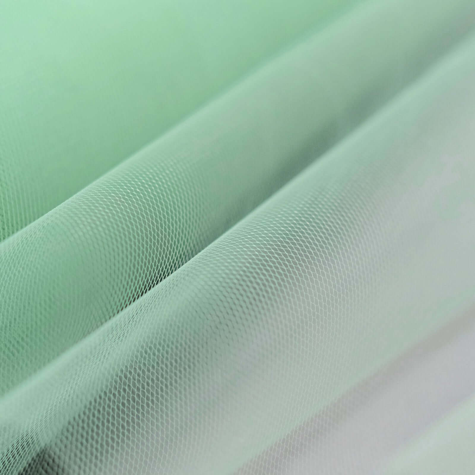 18x100 Yards Sage Green Tulle Fabric Bolt, Sheer Fabric Spool Roll For Crafts