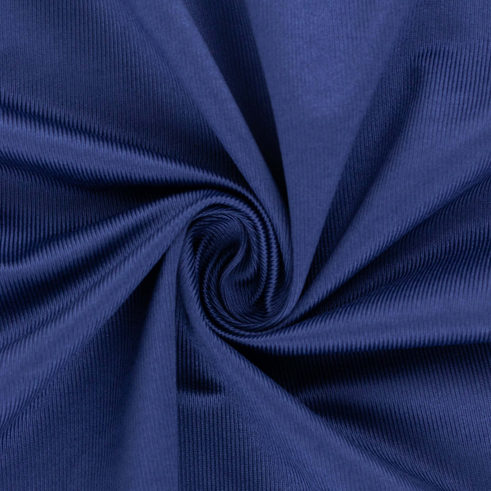 Premium Navy Blue Scuba Polyester Fabric Roll, Wrinkle Free DIY Craft Fabric Bolt- 60x10 Yards