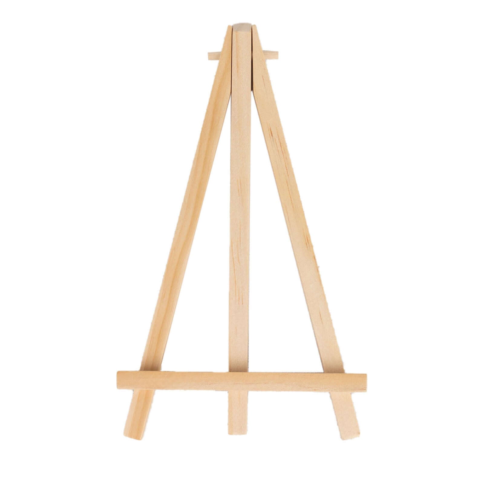 10-Pack Wooden Display Easel Stands DIY Small Design Natural - Rustic Place Card Table Number Holders 7