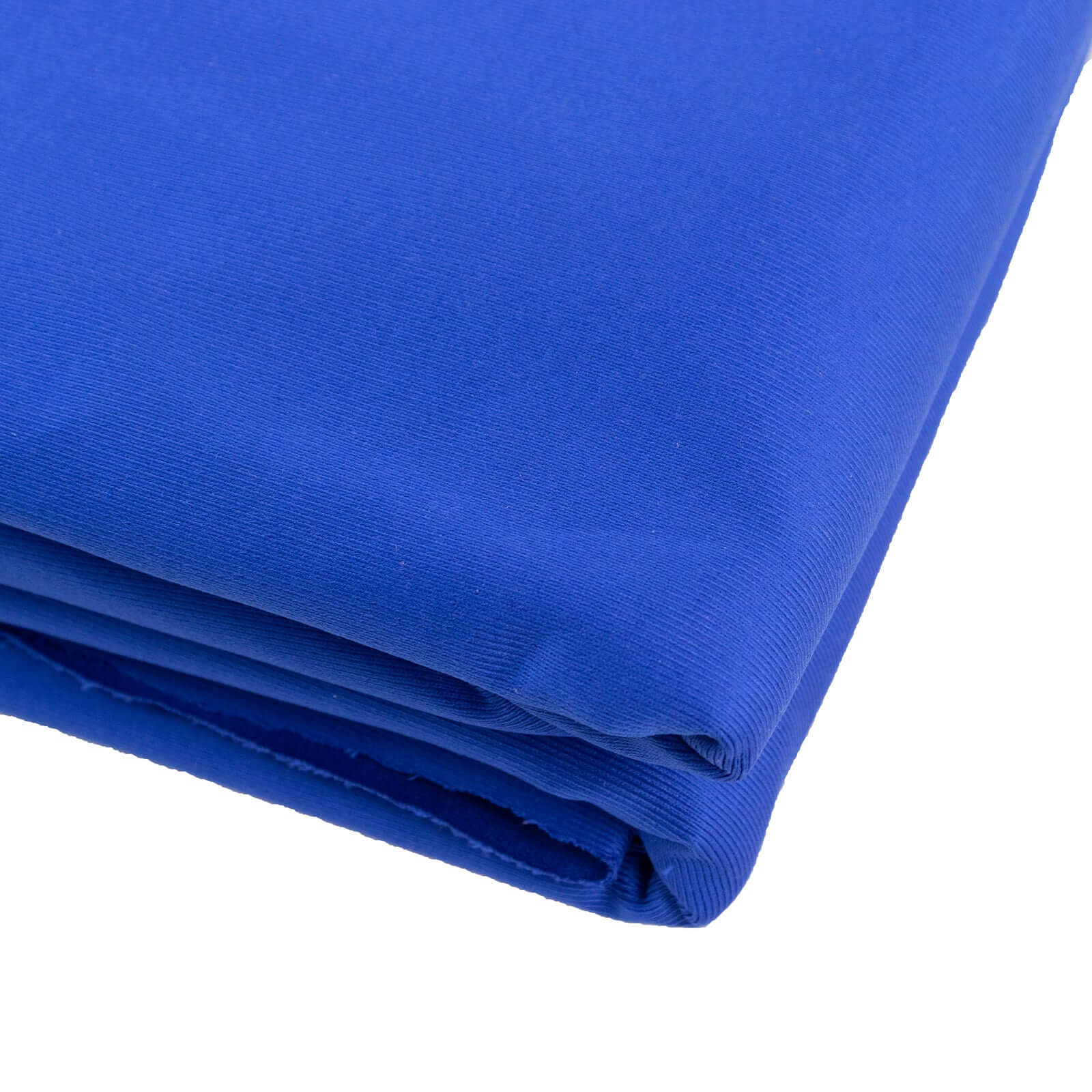 Premium Royal Blue Scuba Polyester Fabric Roll, Wrinkle Free DIY Craft Fabric Bolt- 60x10 Yards
