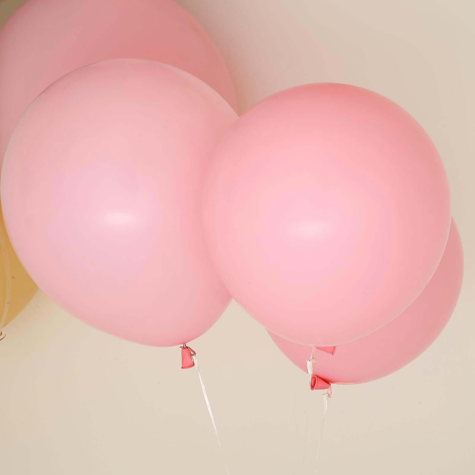 10 Pack 18 Matte Pastel Blush Helium or Air Latex Party Balloons