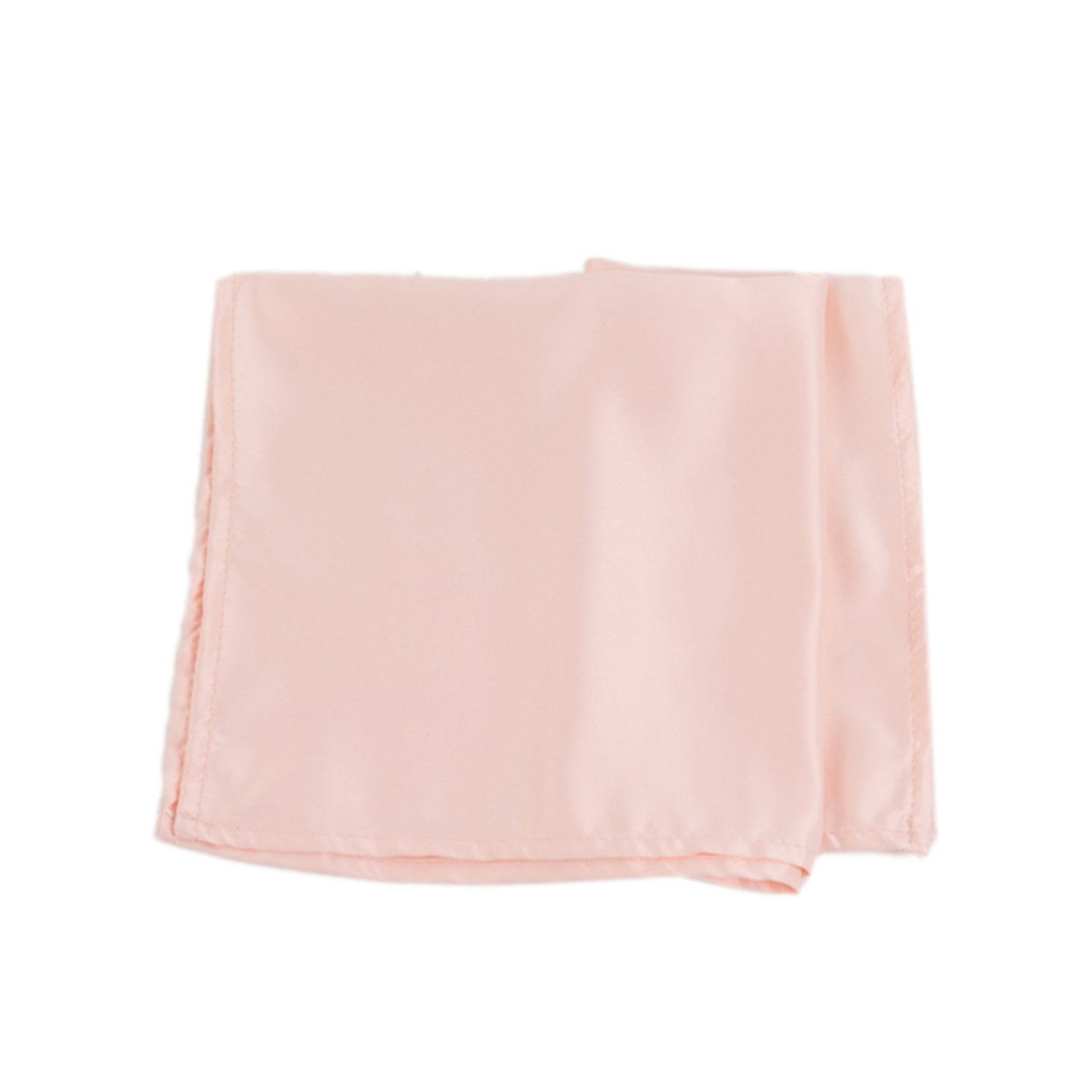 5 Pack Lamour Satin 20x20 Napkins Blush - Soft Matte Finish Dinner Napkins