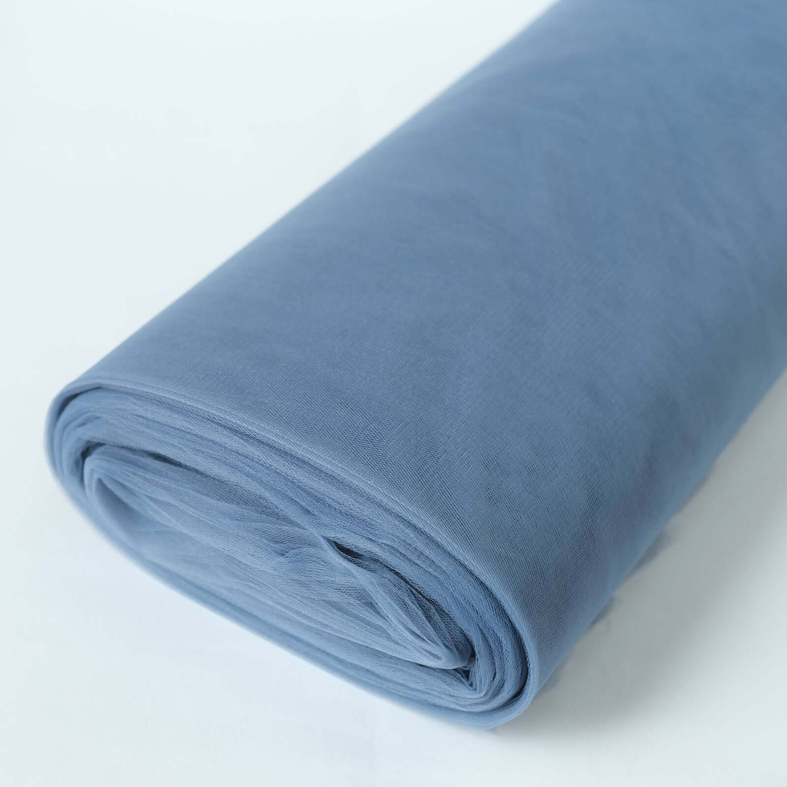 108x50 Yards Dusty Blue Tulle Fabric Bolt, DIY Craft Fabric Roll