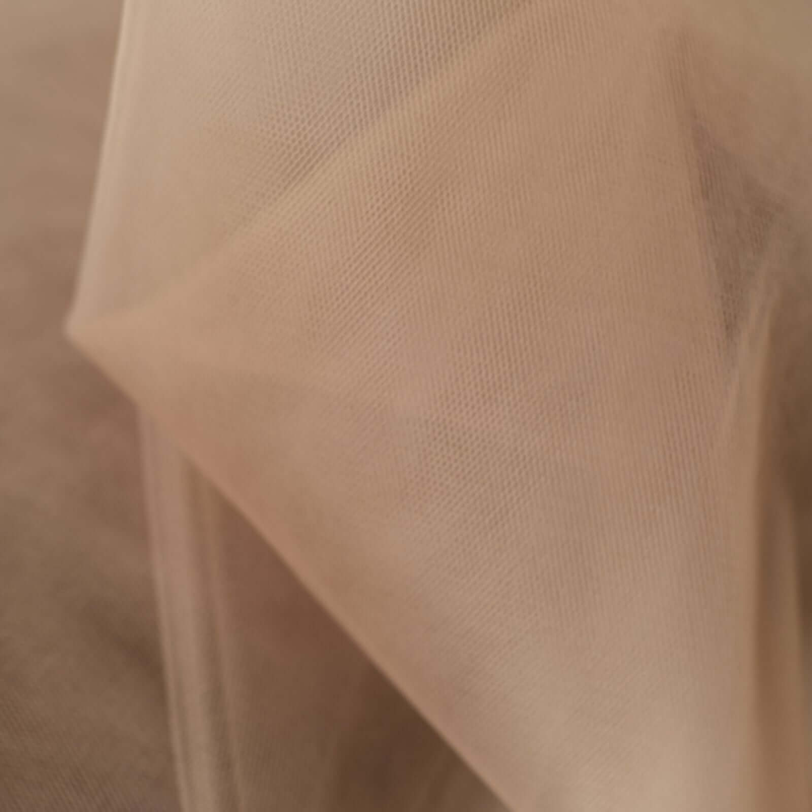 108x50 Yards Natural Tulle Fabric Bolt, DIY Craft Fabric Roll