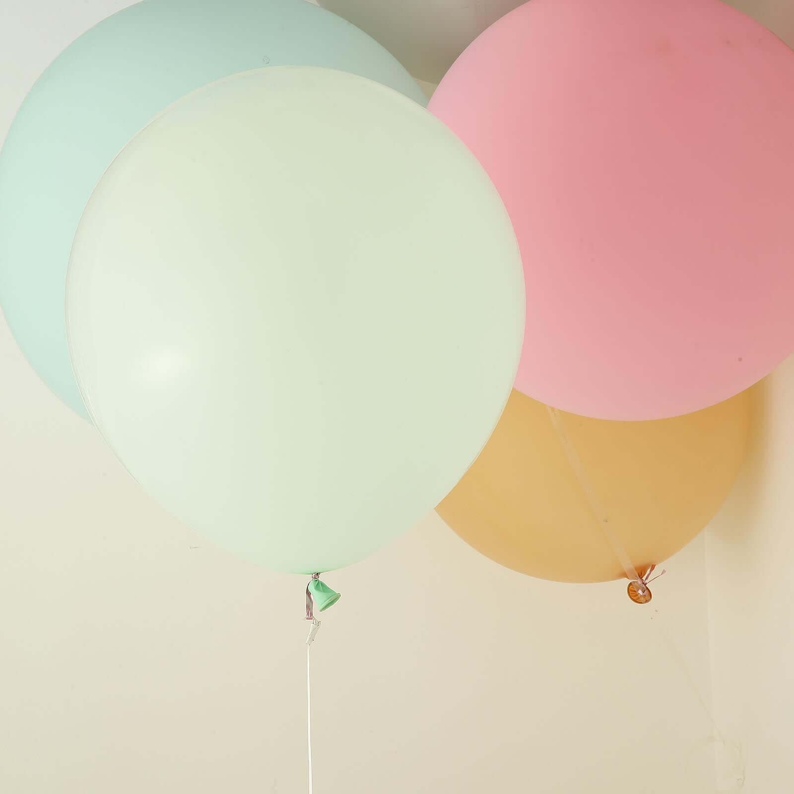 10 Pack 18 Matte Pastel Mint Helium or Air Latex Party Balloons