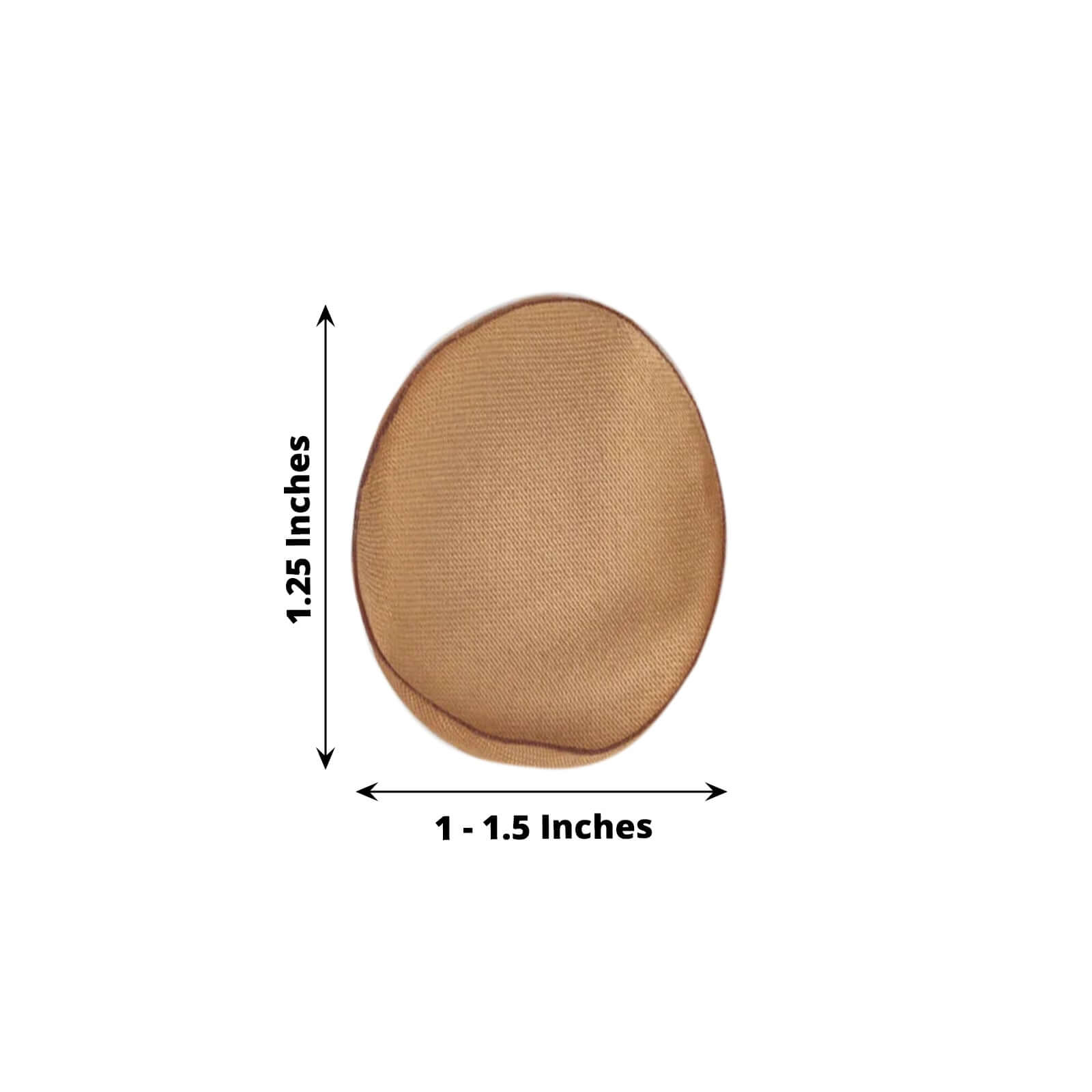 400-Pack Rose Petals Life-Like Flower Confetti Gold Matte Silk Round - Perfect for Event Tables 2